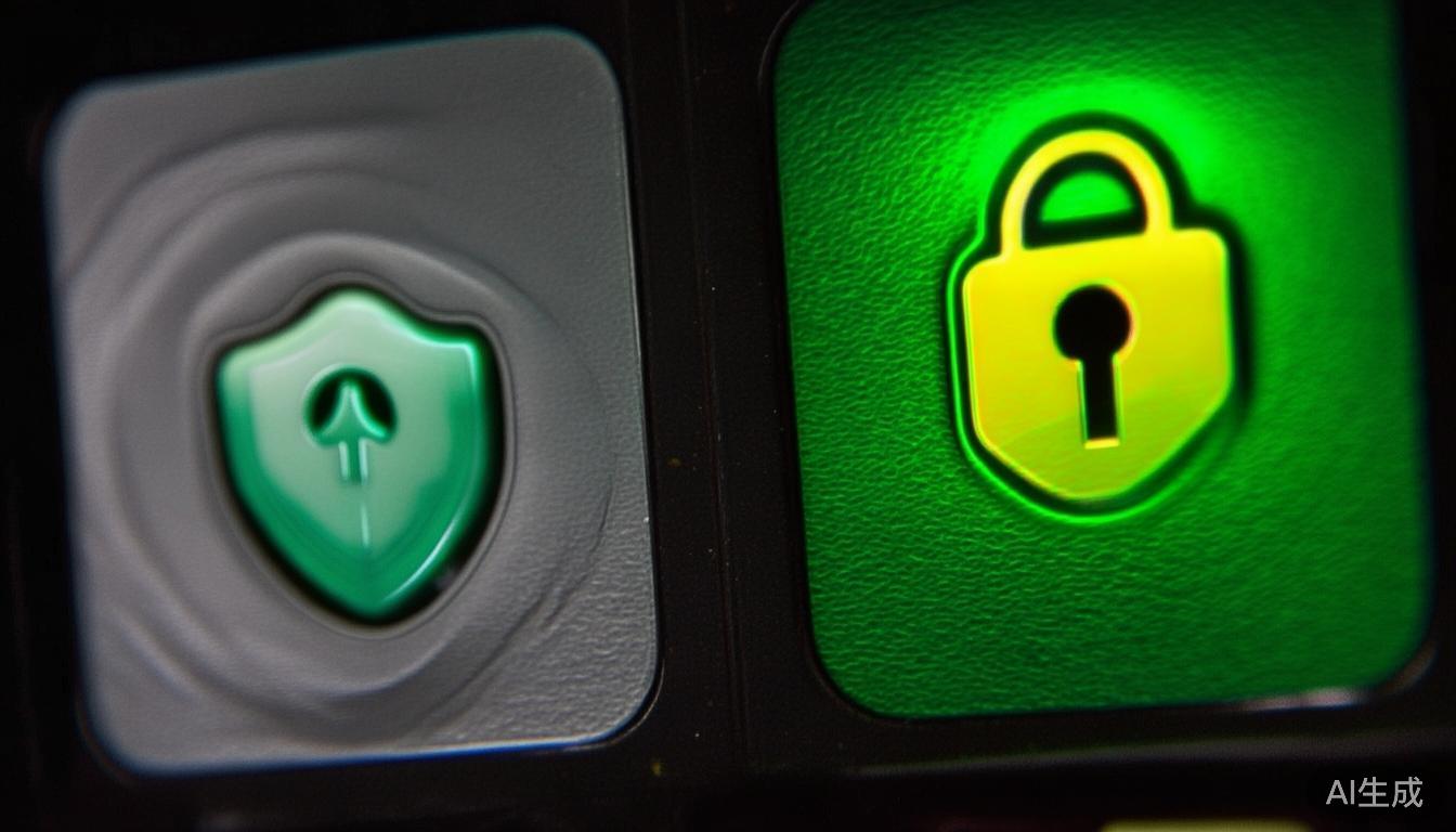 例如，连接成功时的图标通常会显示一个“锁”或“盾牌