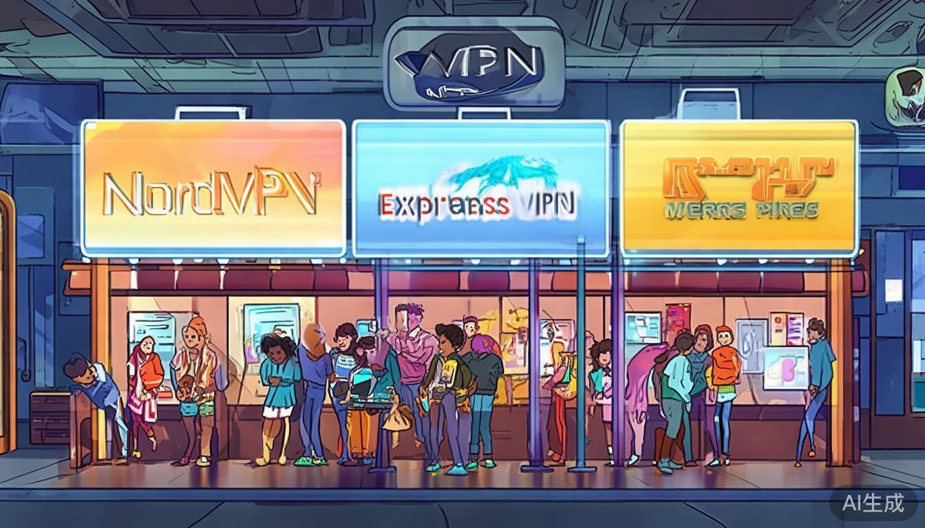 在市场上，许多VPN品牌如NordVPN、Expr